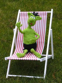 Dorumer Schalk im Liegestuhl